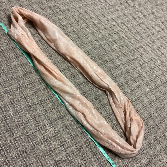Apt. 9 Dusty Rose w/ Rose Gold Infinity Scarf * NWOT - Picture 2 of 5